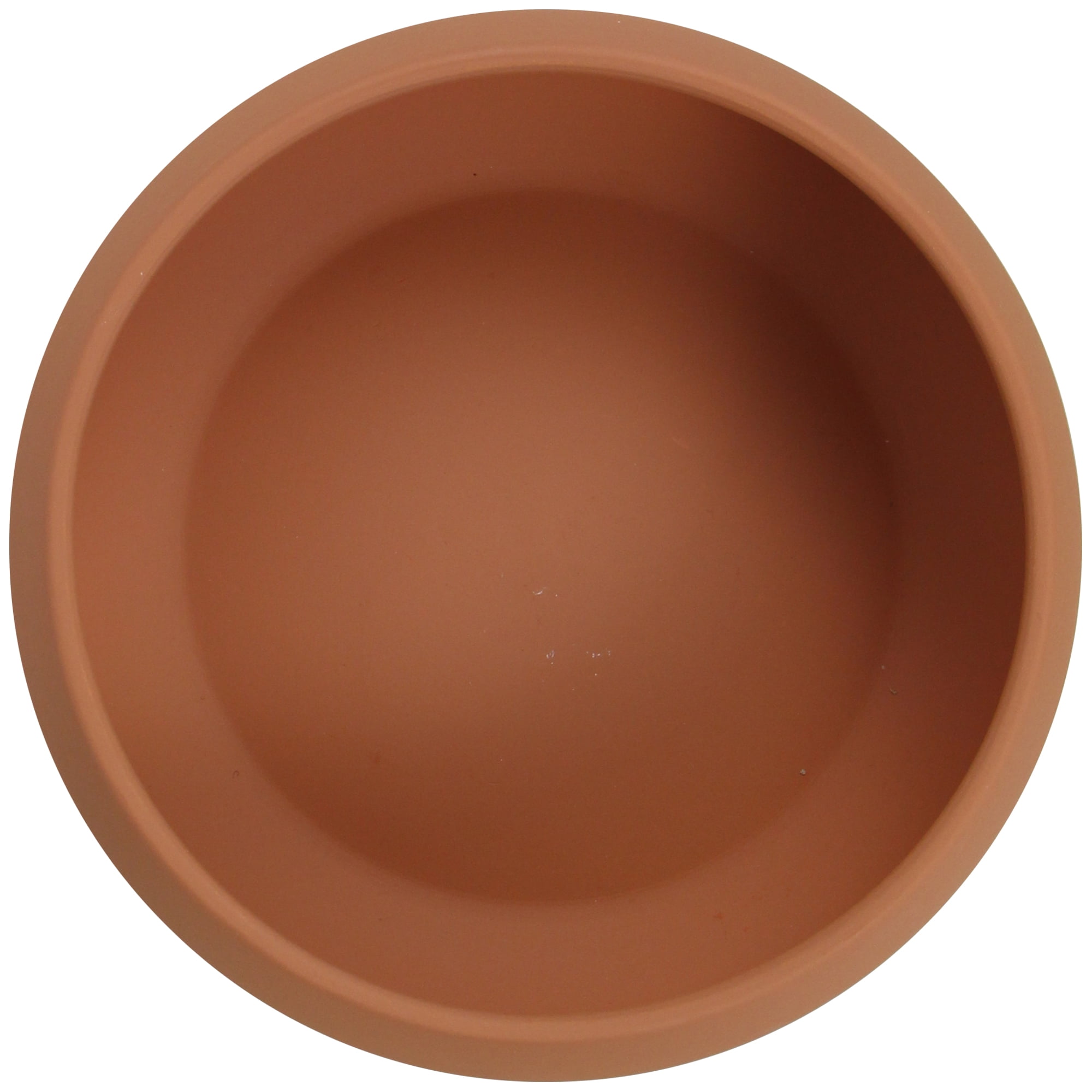 Mainstays Rowan 8" Round Medium Terracotta Clay Plant Saucer