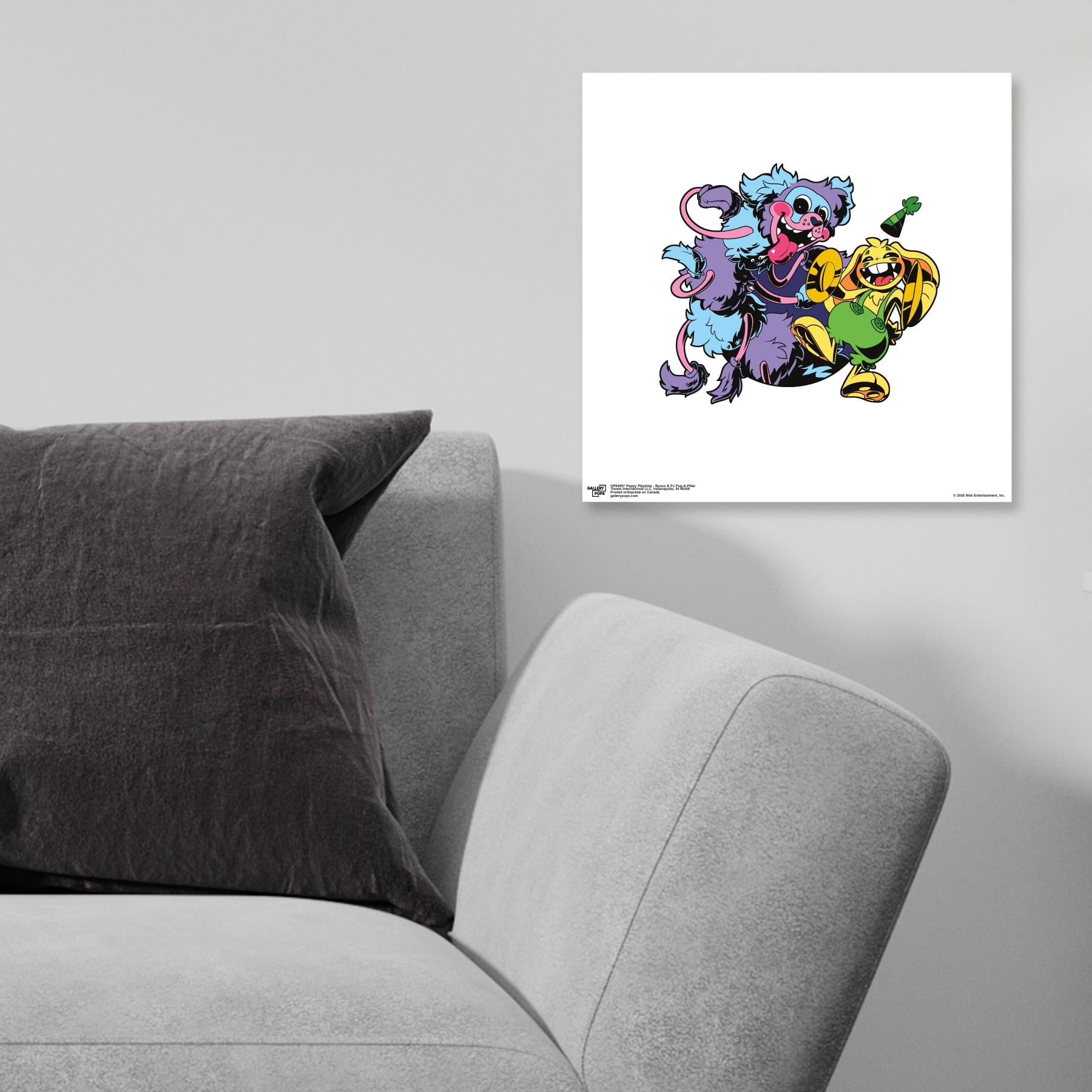 Gallery Pops Poppy Playtime - Bunzo & PJ Pug-A-Pillar Wall Art