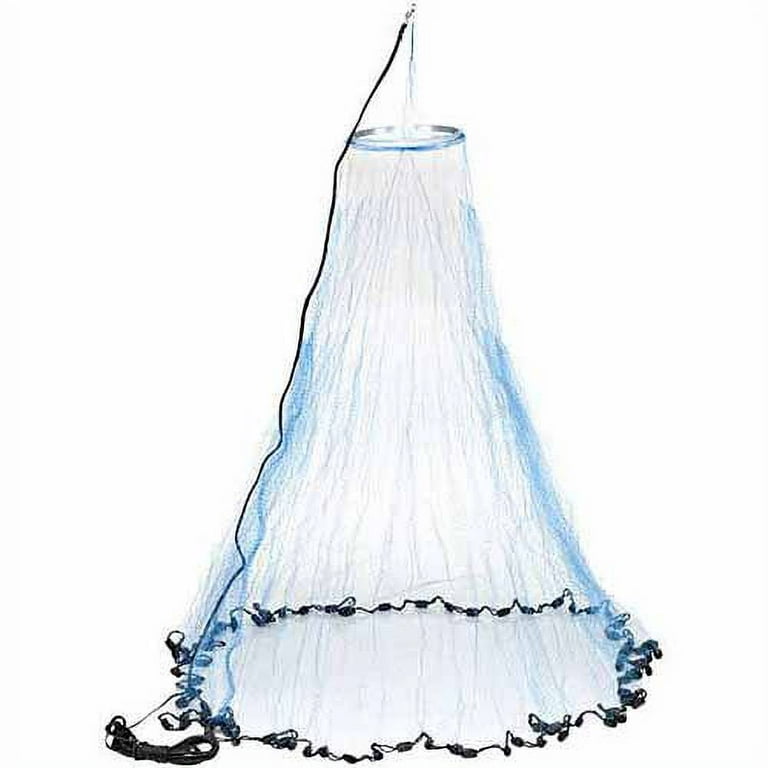 Super Spreader SS-1000 Series Tape Net , 4 Ft Radius, 3/8 Mesh, 1LB  Weights, Clear Mono 