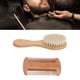 thumbnail image 5 of Cepillo para el Cabello de Bebé, Suave y Proncico Pincel de Cabello de Madera de Madera., 5 of 7