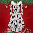 thumbnail image 1 of WILLBEST Regalos Para Mujer Vestido De Fiesta Elegante E Informal De Manga Larga Con Cuello De Reno Navideño Para Mujer, 1 of 3