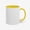 Accent Yellow, variant on who loves some practical magic, coffee mug with quote