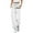 White, variant on UJNDER Women's Lined Sweatpants High Waisted Yoga Pants with Pockets Workout Joggers Comfort GY1 L
