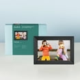 thumbnail image 5 of Carver by Aura Frames 10.1" HD Wi-Fi Digital Picture Frame with Free Unlimited Storage - Gravel, 5 of 8