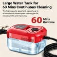 thumbnail image 3 of 2500w Handheld High-Temperature Pressurized Steam Cleaner With 6 Adjustable Levels, Portable Multi-Surface Steam Cleaner For Kitchen, Bathroom, Furniture, Car & Window Cleaning, 3 of 7