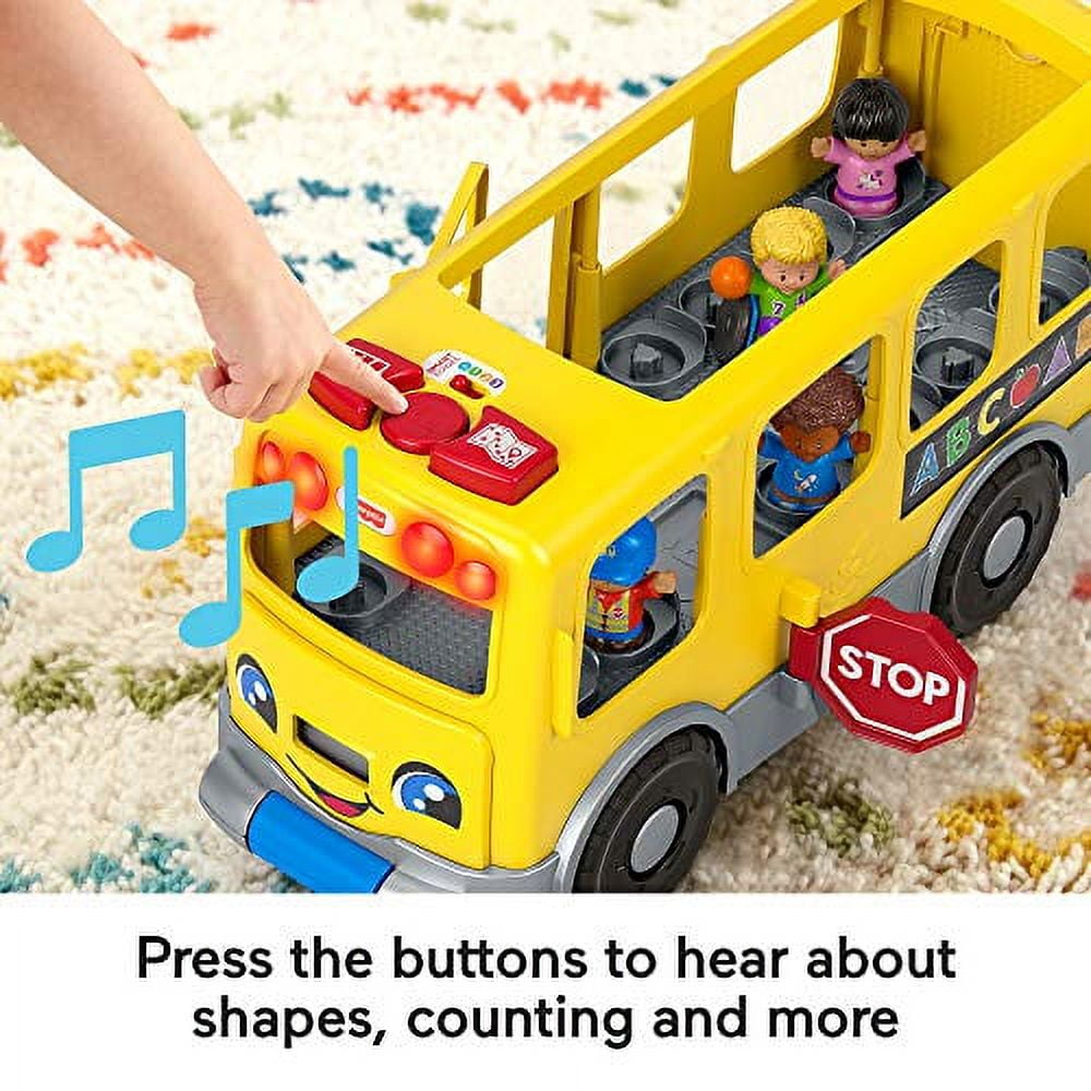 Fisher-Price Little People Big Yellow School Bus, Multicolor