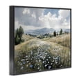 thumbnail image 2 of Stupell Industries Traditional Poppy Blues Across Meadow Black Framed Giclee Art, 30 x 24, by Franklyn Gregory, 2 of 8