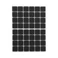 thumbnail image 2 of Almohadillas De Goma Para Mesa, 48 Uds., Suelo Autoadhesivo Antideslizante Negro, 2 of 7