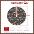 thumbnail image 2 of Disketp Reindeer Christmas Tree Skirt, Christmas Tree Decorations, Christmas Decor, Tree Mat Decoration(30-48IN)-48", 2 of 6