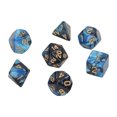 thumbnail image 1 of Juego de 4 Dados Poliédricos Cubos de Dados Poliédricos de Aprendizaje de Plástico con Números de Oro Claro para Juegos de Mesa de Enseñanza de Matemáticas ANGGREK  Otros, 1 of 8