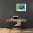 thumbnail image 3 of Vitaletti, Carolee 24x19 White Modern Wood Framed Museum Art Print Titled - Seaside Crab I, 3 of 4