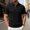 Black, variant on Corduroy Polo Shirts for Men Summer Casual Short Sleeve Collared Soft Plain Work Tshirts Golf Shirt