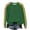 Green, variant on HVOBTTY Womens Long Sleeve Pullover T Shirt, Fall Tops for Women, Women's Casual Striped Print Crew Neck Drop Shoulder Pullover Top Purple, S