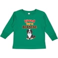 thumbnail image 3 of Inktastic Bernese Mountain Dog Lover Boys or Girls Long Sleeve Toddler T-Shirt, 3 of 5