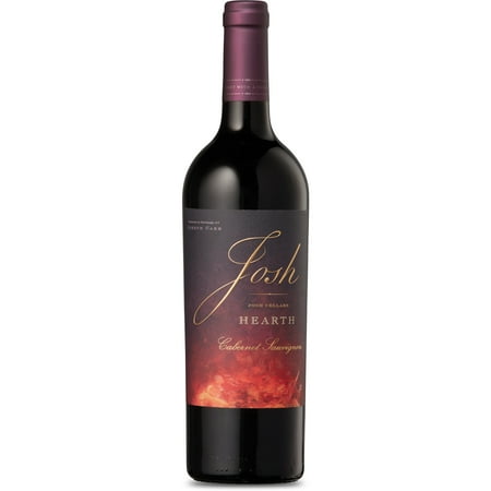 Josh Cellars Hearth Cabernet Sauvignon California Red Wine, 750 mL Bottle, 14.50% ABV