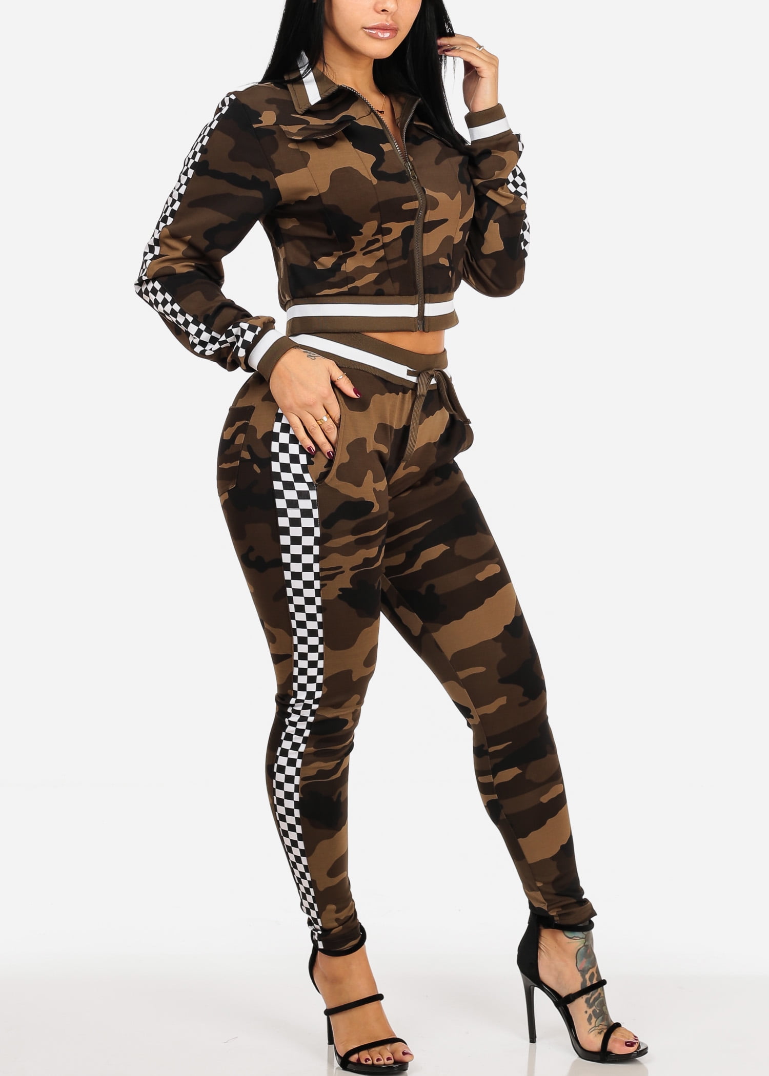 olive tracksuit womens