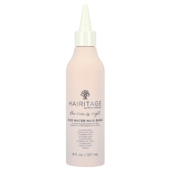 Hairitage Rice Water Scalp Cleansing Treatment Rinse, 8 oz