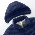 thumbnail image 2 of Womens Heated Jacket Puffer Coat Outdoor Warm Clothing Heated For Riding Skiing Fishing Charging Via Heated Coat, 2 of 8