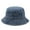Navy Blue, variant on HUANLEDASH Bucket Hat Solid Color Washed Vintage Anti-UV Sunscreen Decorative Denim Unisex Women Men Cap Headwear