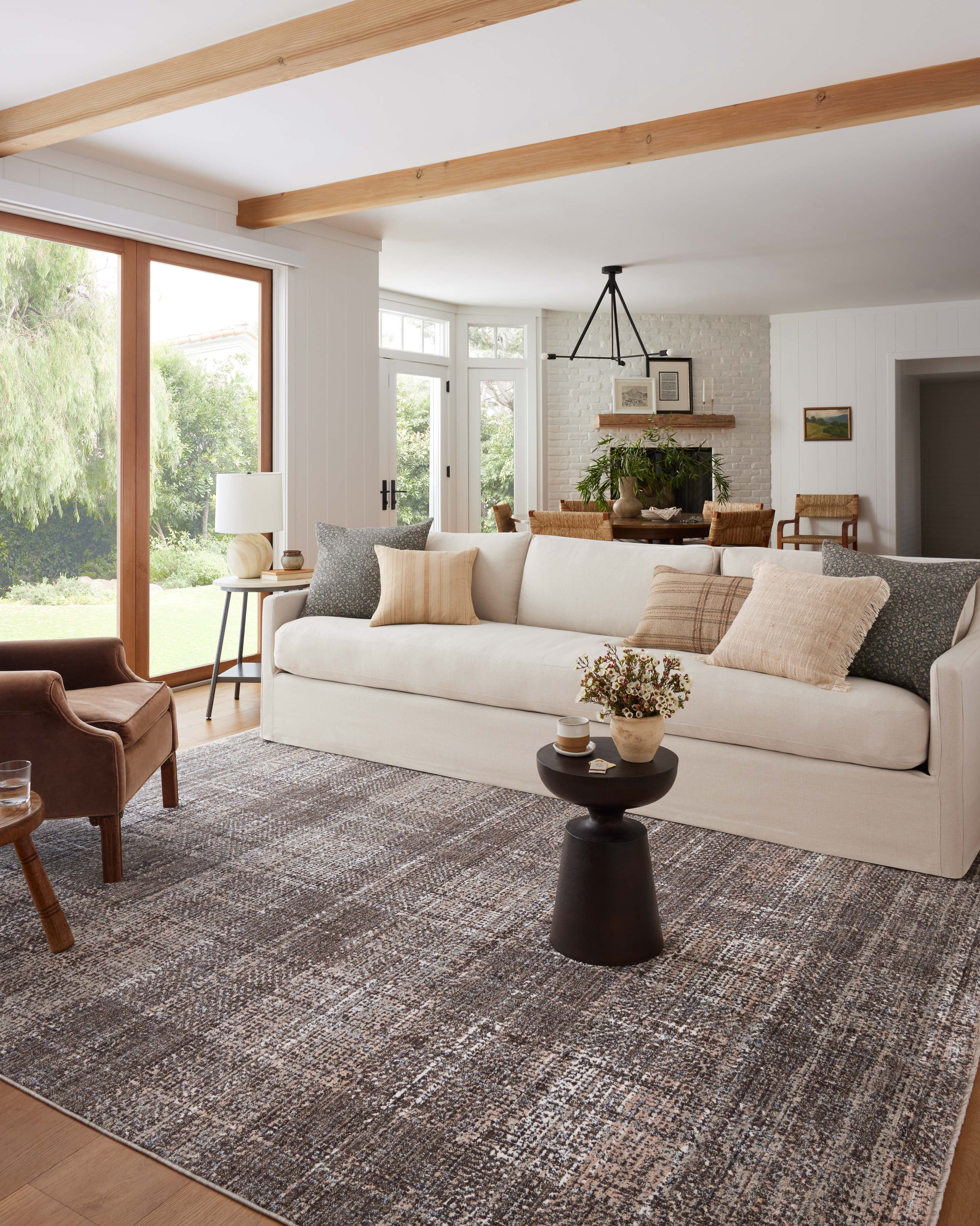 Angela Rose x Loloi Ember Graphite / Multi 7'-10" x 10' Area Rug