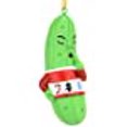 thumbnail image 3 of Tree Buddees Cute Hiding Pickle Christmas Ornament, 3 of 10