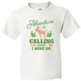 thumbnail image 3 of Inktastic Vintage Adventure is Calling and I Must Go with Moose Youth T-Shirt, 3 of 5