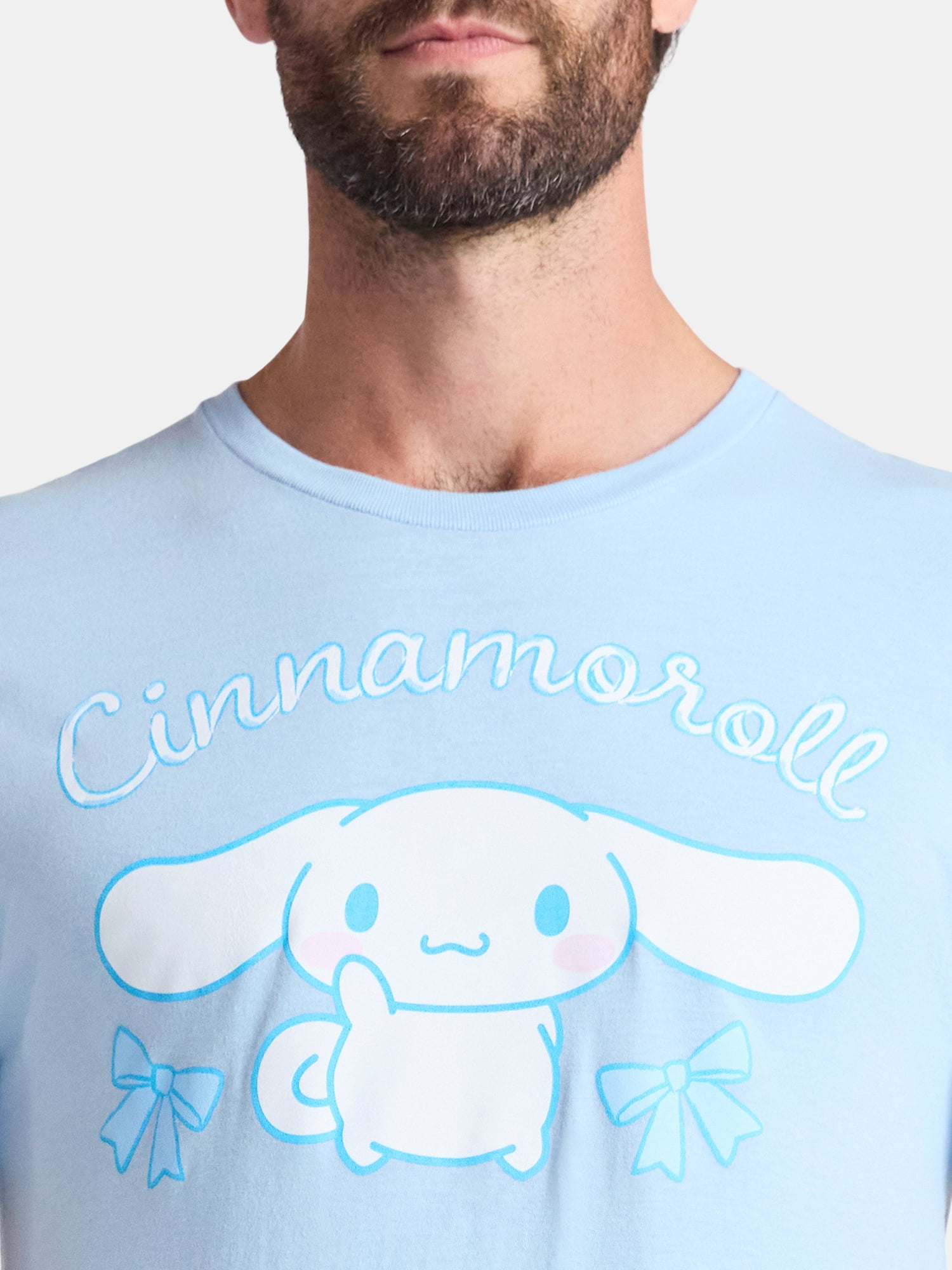 Sanrio Men's and Big Men's Cinnamoroll Graphic Tee, Sizes S-3XL