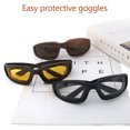 thumbnail image 4 of Kmbangi Adults Glasses Solid Color Sunglasses Goggles Protective Tools, 4 of 9
