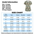 thumbnail image 3 of SAATLERI Easter Scrub Tops Womens Cute Bunny Eggs Print Short Sleeve V-Neck Plus Size Shirts Tee Tops With Pockets Working Uniform, 3 of 5