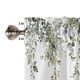 thumbnail image 5 of Sage Green Curtain Valance for Windows Watercolor Eucalyptus Leaf Rod Pocket Valance Window Treatmen, 5 of 5