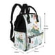 thumbnail image 2 of Disketp Sea Animal Mochila de Pañales de Gran Capacidad con Múltiples Bolsillos, Mochila de Viaje Multifuncional para Bebé, Unisex, Moderna y Resistente, 2 of 6
