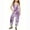 Dark Purple, variant on Odeerbi Kids Girls Summer Jumpsuit Tie-dye Bib Overalls Casual Sleeveless Rompers Long Pants with Pockets 5-14 Years Orange