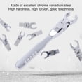 thumbnail image 2 of Ratchet Wrench Set with Flexible Head, 9 Piece Quick Change Ratchet Wrench Set with 8 Interchangeable Heads, 9-19mm, 180° Rotation, Offset Open End, Ratchet Wrench Set, 2 of 5