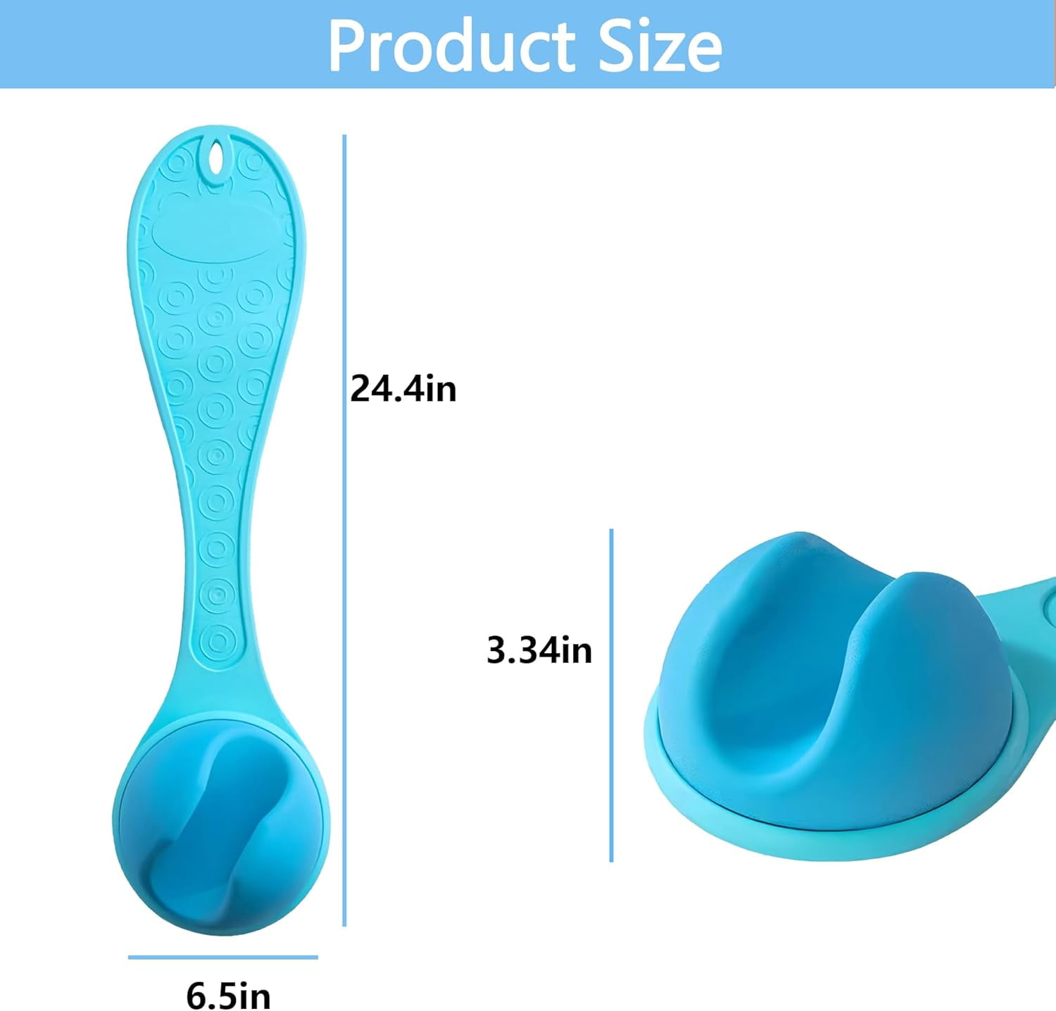 Baby Bottle Holder Hands Free Anti-Shedding Anti-Slip Soft Silicone Orange
