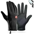 thumbnail image 1 of Guantes de invierno, guantes térmicos impermeables y resistentes al viento con pantalla táctil, ideales para hombres y mujeres para trabajar, andar en bicicleta o conducir en invierno., 1 of 5