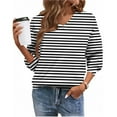 thumbnail image 6 of Sexlip V-Neck Long Sleeve Casual Sweatshirt Fleece Relaxed Fit Soft Comfortable Top for Winter Daily Wear Women's Clothing Fashionable Lifestyle Essential Black S, 6 of 6