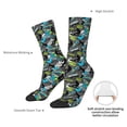 thumbnail image 4 of Vsdgher sport sonw board Crew Socks for Men & Women, Breathable Casual Athletic Ankle Socks, 4 of 6