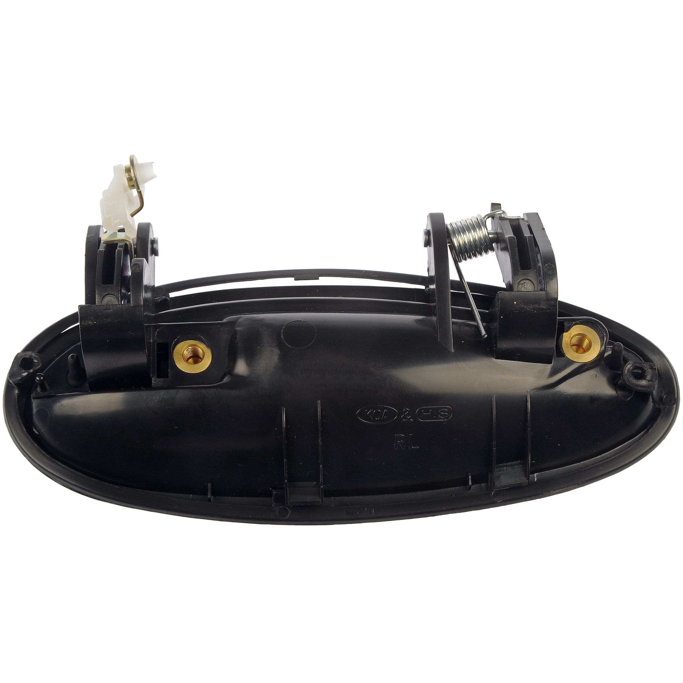 Dorman 79790 Rear Driver Side Exterior Door Handle for Specific Buick / Chevrolet / Pontiac Models, Smooth Black