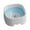Blue-882, variant on Slow Feed Dog Water Bowl with Floating Disc, 1l Leak Proof Anti Spill Pet Water Dispenser for Mess Free Drinking, Non Slip Base for Indoor and Outdoor Use with Cats and Small to Medium Dogs