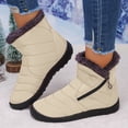 thumbnail image 2 of YLYL Snow Boots for Women Waterproof No Slip Comfortable Warm Fur Lined Slip on Winter Outdoor Ankle Booties, 2 of 9