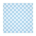 thumbnail image 5 of ZNDUO Square Waterproof Table Cloth, Washable Wrinkle Resistant Blue Simple Plaid Texture Pattern Polyester Table Cover, 60"x60", 5 of 8