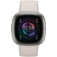thumbnail image 3 of Fitbit Sense 2 Advanced Health and Fitness Smartwatch - Lunar White/Platinum Aluminum, 3 of 6
