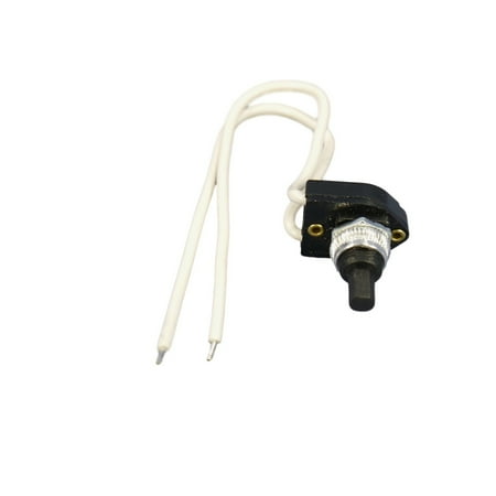 Momentary On Switch - Leviton 2592 Normally ON Black Push Button Canopy Switch Momentary OFF 3A 125V