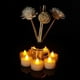 thumbnail image 4 of Velas de té, paquete de 12 velas LED sin llama, realistas, parpadeantes, a pilas, velas eléctricas, 4 of 5