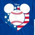 thumbnail image 3 of Disney - Americana - Mickey Baseball Flag Diamond - Adult Short Sleeve Graphic T-Shirt, 3 of 5