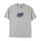 thumbnail image 1 of FOX - Camiseta gráfica con logo a cuadros para hombre, metálica, pequeña FOX Camiseta gráfica, 1 of 1