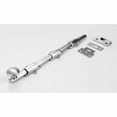 thumbnail image 2 of Don-Jo 1638 Solid Brass 5/8" Half Round Dutch Door Bolt, Polished Chrome Plated, 24" Length x 1-5/8" Width x 1" Height, 2 of 5
