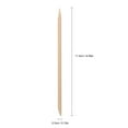 thumbnail image 1 of 100 Pcs Bâtonnets de Bois pour Manucure Outil de Manucure Pédicure Jetable, 1 of 7