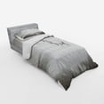 thumbnail image 3 of Ambesonne Animal Bedding Set 4 Pcs, Wild, Queen, Black and White, 3 of 3