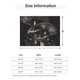 thumbnail image 5 of Fotbe Monochrome Mushroom Artwork Manta de Franela con Estampado, Manta Ultrasuave para Cama, Sofá, Auto, Hipoalergénica y Antibolitas-80"x60", 5 of 6